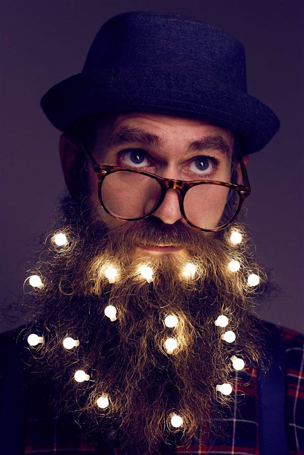 Travel News - beard3 The market stand is part of the Hygge themed Christmas Makers Market .