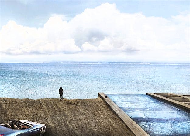 Travel News - 0_teaser_post Casa Brutale will offer the occupants a solitary escape aimed at relaxation.