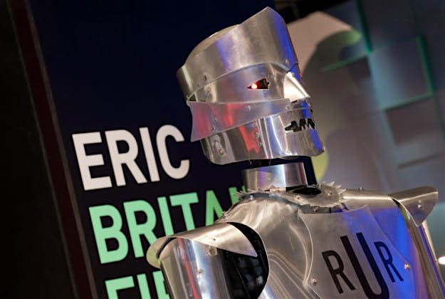 Travel News - ErictherobotworkingreplicaoftheUKsfirstrobot-closeup©TheBoardofTrusteesoftheScienceMuseum Eric the robot - working replica of the UK's first working robot.