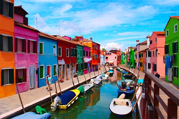 Travel News - Burano Island, Italy Burano island in the Venetian Lagoon, Italy. Image: annhfhung