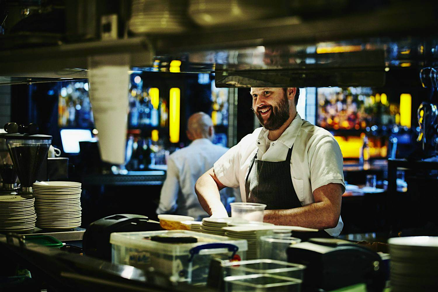 Travel News - Chef preparing dinner ingredients at workstation Travel News - Chef preparing dinner ingredients at workstation