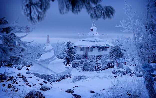 Travel News - P2130647 Schad Tchup Ling monastery, with the name meaning “place of practice and realisation”.