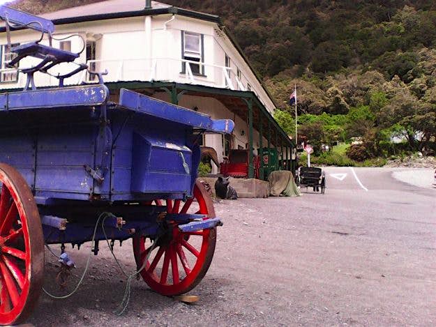Travel News - Lester Rowntree is the owner of the Otira Stagecoach Hotel. Image: Otira Stagecoach Hotel