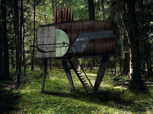 Travel News - facebook-com-15542188_346100959097107_7152602312470836313_n Cabin in the Woods is one of Epic Retreat's eight bespoke glamping cabins. Image: Epic Retreats