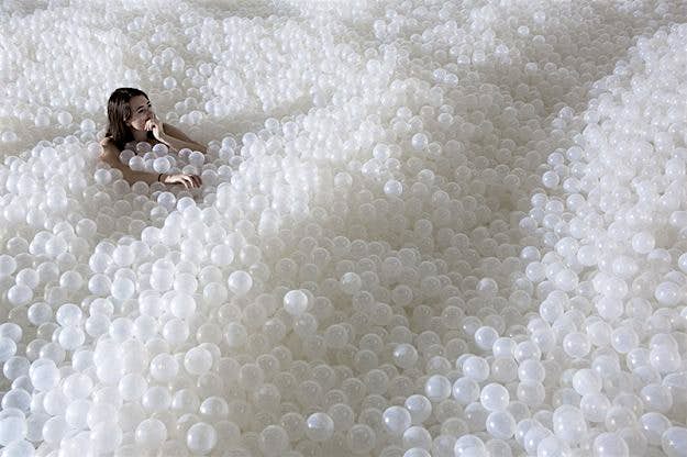 Travel News - snarkitecture-com-276_snarkitecture-the-beach-11-noah-kalina The Beach is a ball pit with over a million balls that is currently an attraction at the Sydney Festival. Image: Noah Kalina