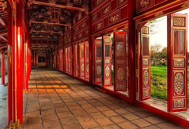 Travel News - Open red doors, Imperial Citadel, Vietnam Open red doors, Imperial Citadel, Vietnam.I mage: CestFou Photography