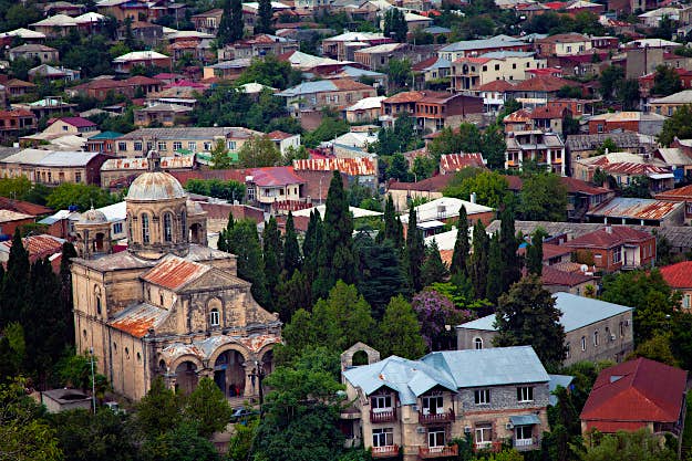 Travel News - GettyImages-511428276 Kutaisi, one of the oldest cities of Georgia. direct flights georgia