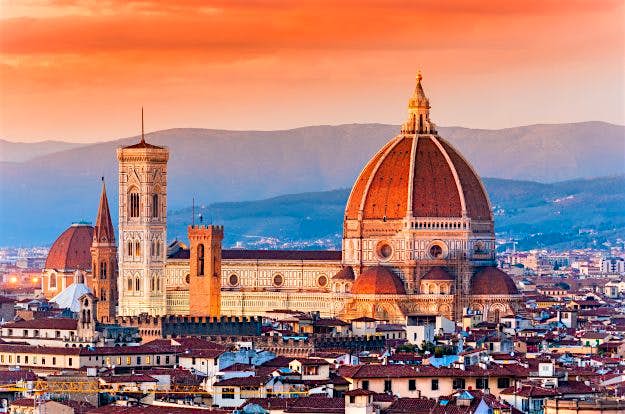 Travel News - Florence Duomo. Tuscany. The Duomo graffiti causes a headache for staff.