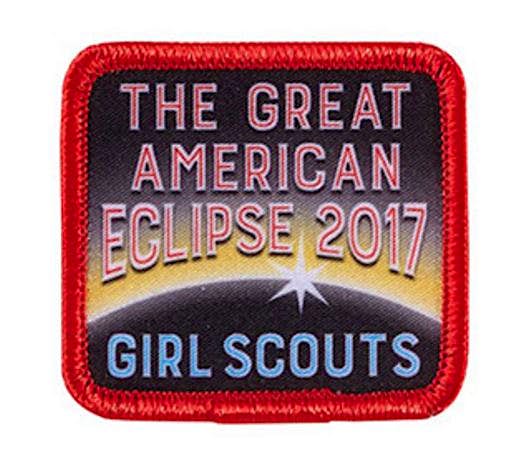 Travel News - eclipse A sew-on photo patch commemorating the Eclipse.