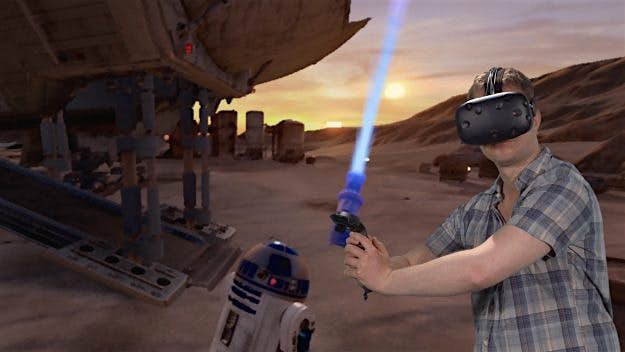 Travel News - starwars In Star Wars: Trials on Tatooine viewers brandish a lightsaber and get a piece of the action.