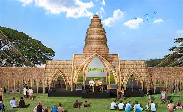 Travel News - wonderfruitfestival.com Ethos_Farm-stage The rice stage at the Wonderfruit Festival. Image: Wonderfruit