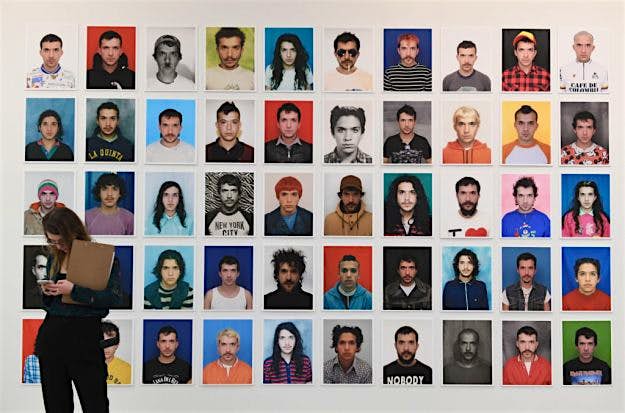 Travel News - Saaatchi Gallery Press View Of New Exhibition 'From Selfie To Self-Expression The gallery asked people around the world to post their most interesting selfies. Image by Getty