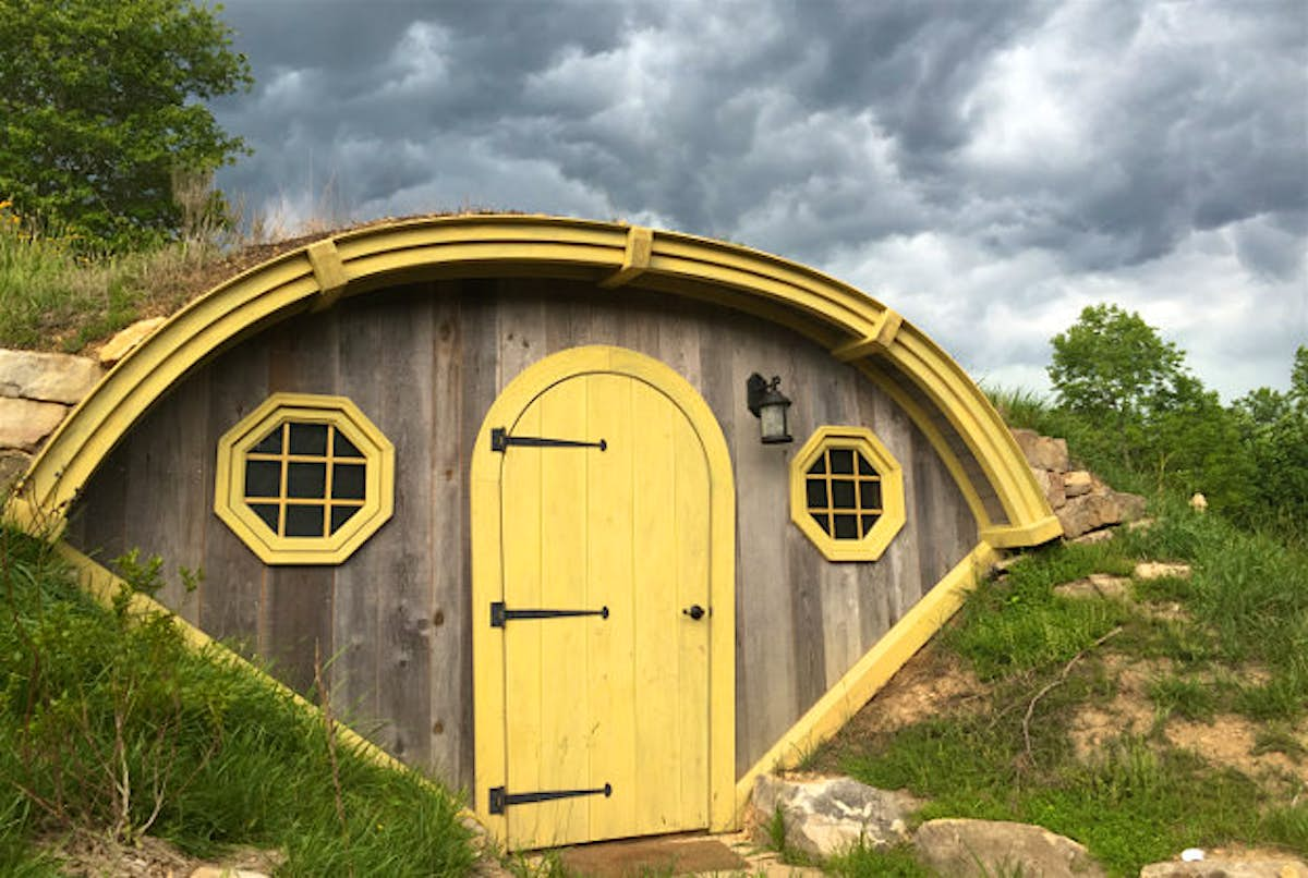 You Can Camp Underground At These Adorable Hobbit Huts In Middle