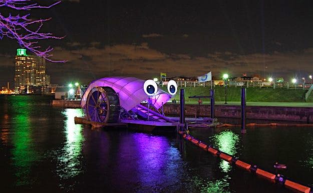 Travel News - Mr Trash Wheel 2 Mr. TrashWheel, Baltimore.