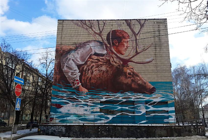 A Ukrainian Blogger Has Created An Interactive Map To Pinpoint The Wonderful Street Art Of Kyiv Lonely Planet