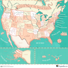 Travel News - Literal-map-of-the-United-States