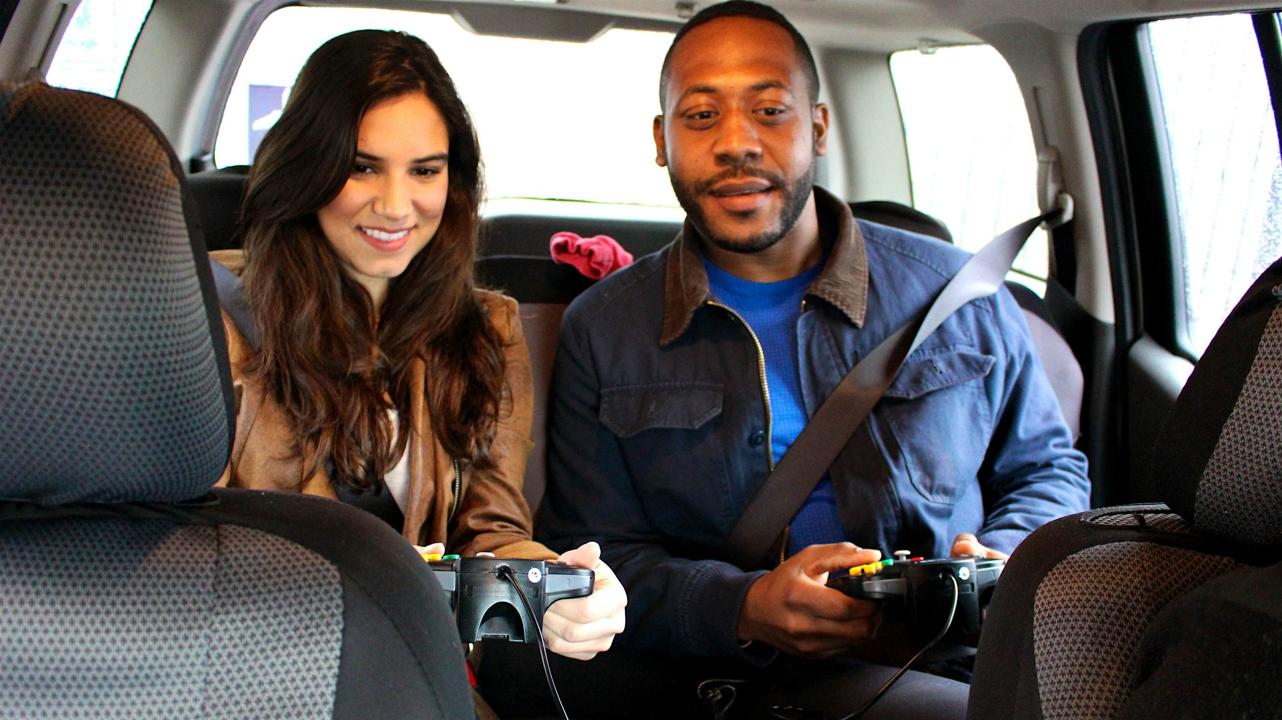 Travel News - TomDavis_2 Tom keeps a Nintendo in his car.