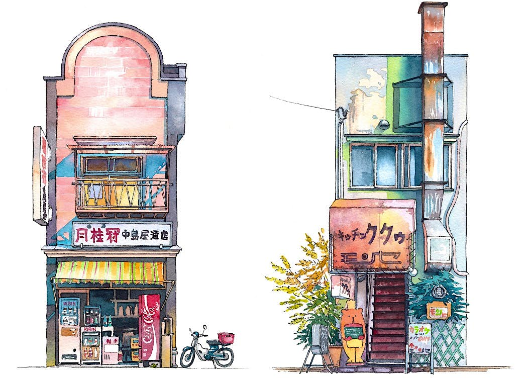 Travel News - tokyo5 The artist details his technique and tools in a series of videos.