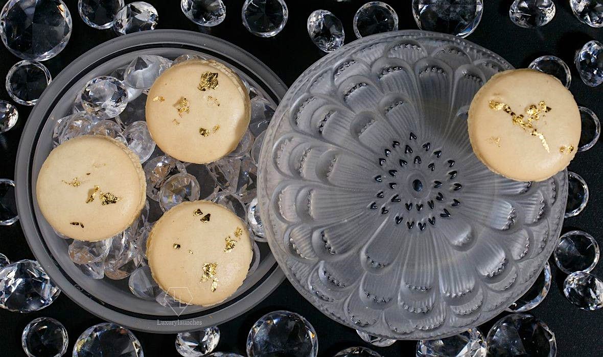 Travel News - Macarons-St-Regis-Bal-Harbour-1 The Crystal macaron devised by Lalique and St Regis Bal Harbour hotel. Image: Lalique/St Regis Bal Harbour