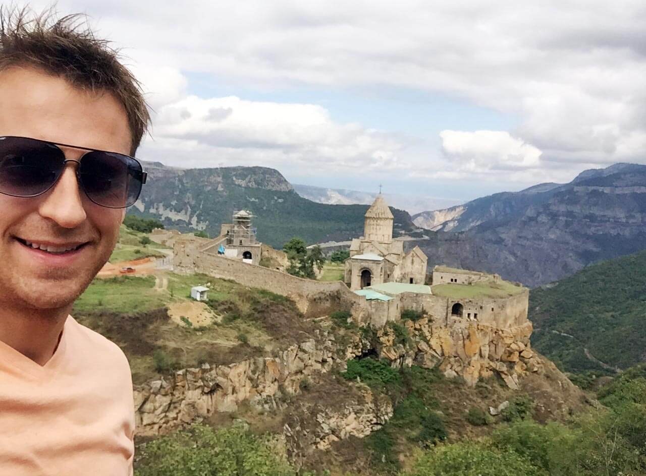 Overlooking the Tatev Monastery, Armenia