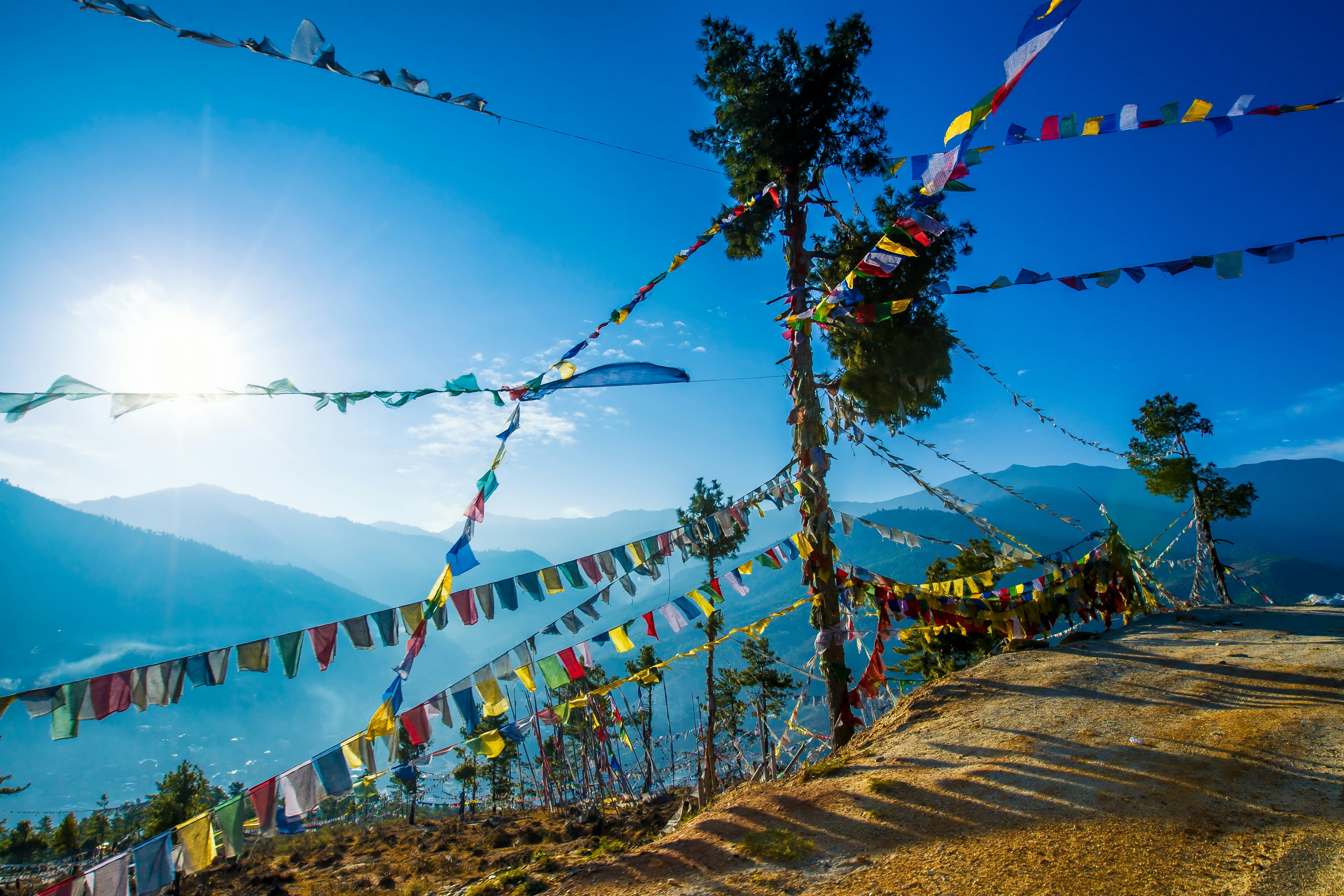 Prayer flags, Bhutan 