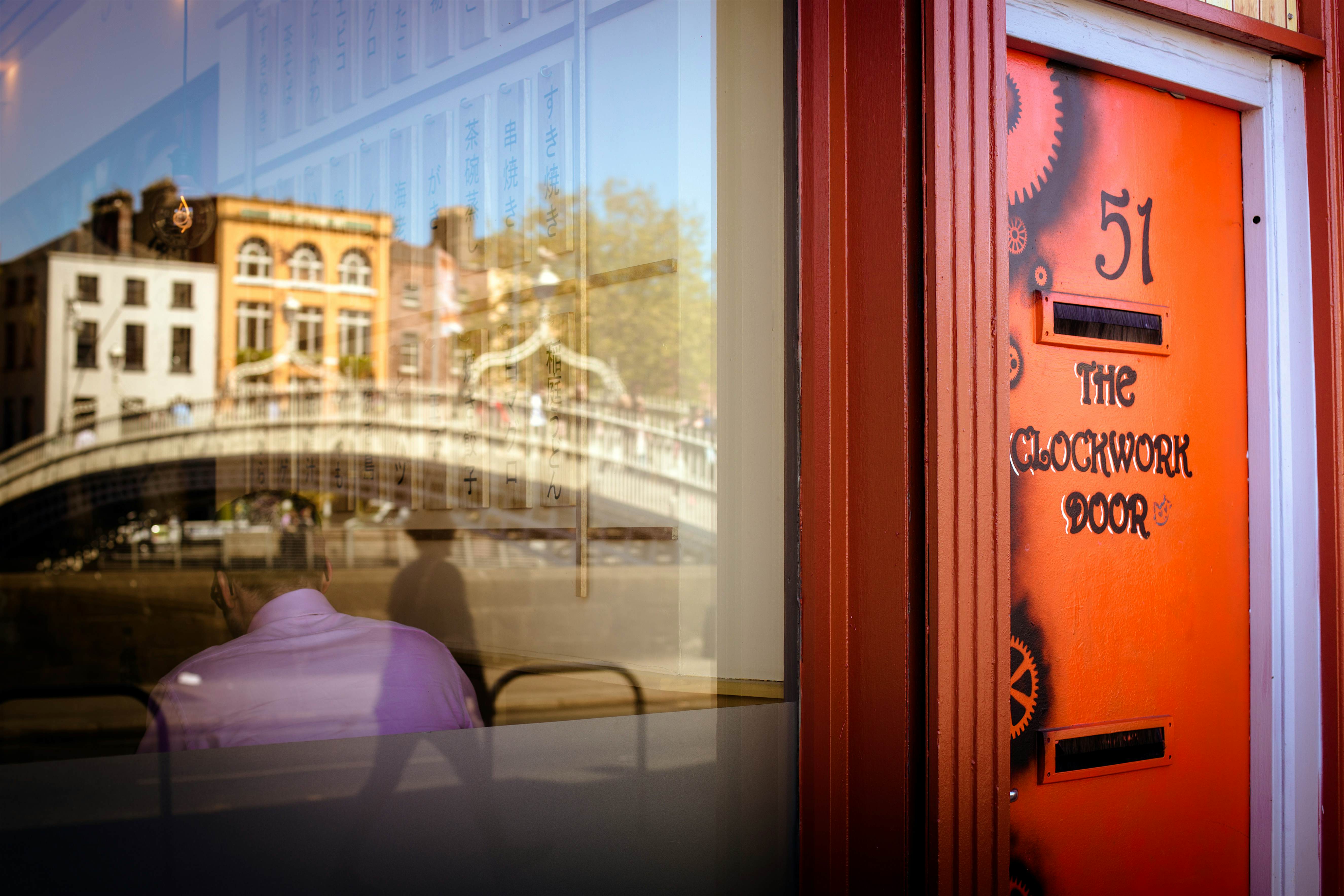 Travel News - clockwork_door (34) The entrance to the Clockwork Door in Dublin.