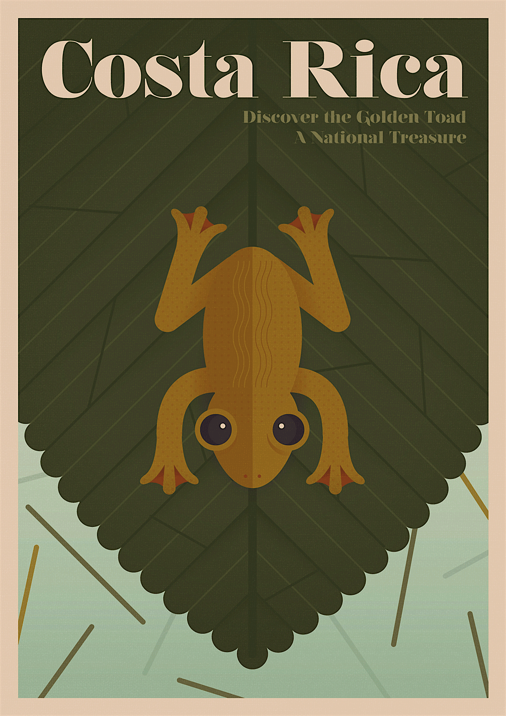 Travel News - Costa Rica: The Golden Toad The Golden Toad was once endemic to Costa Rica. Image: Unknown Tourism