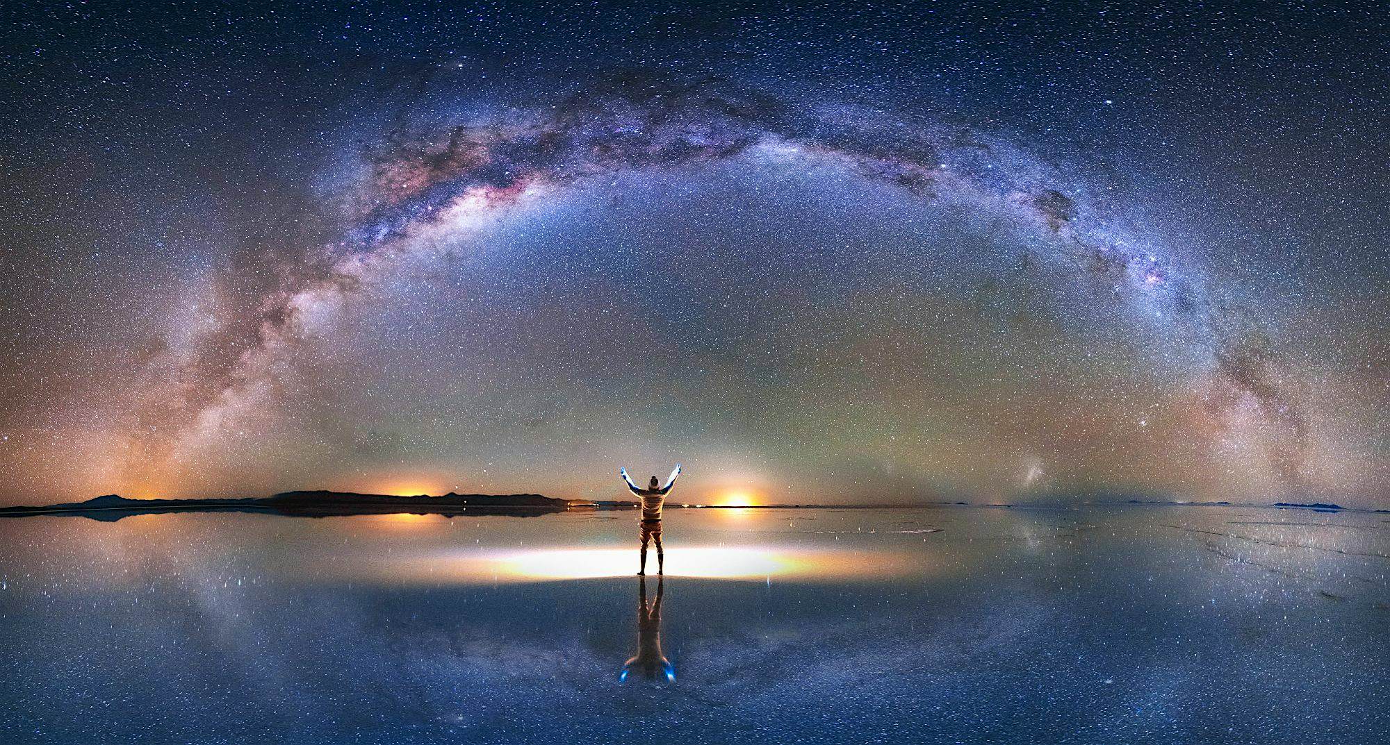 Travel News - Bolivia Salt Flats Pano Bolivian Salt Flats