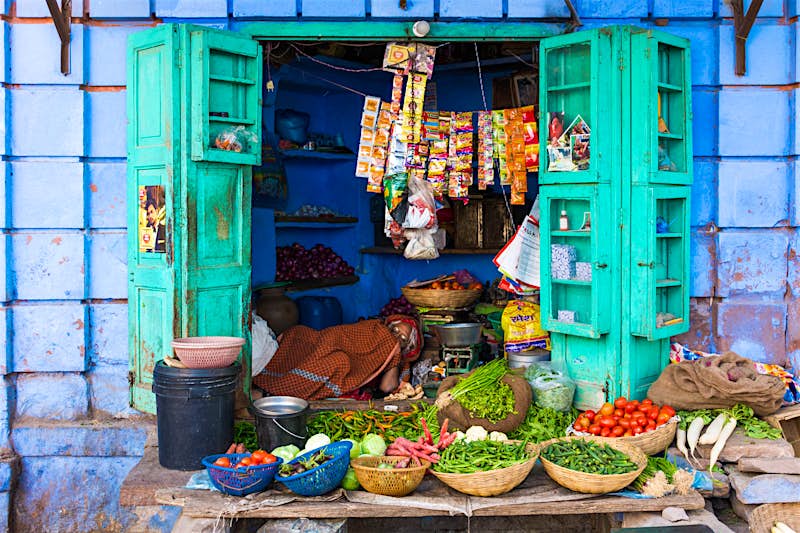 Travel News - DSC_0534 The colourful streets of Jodhpur.