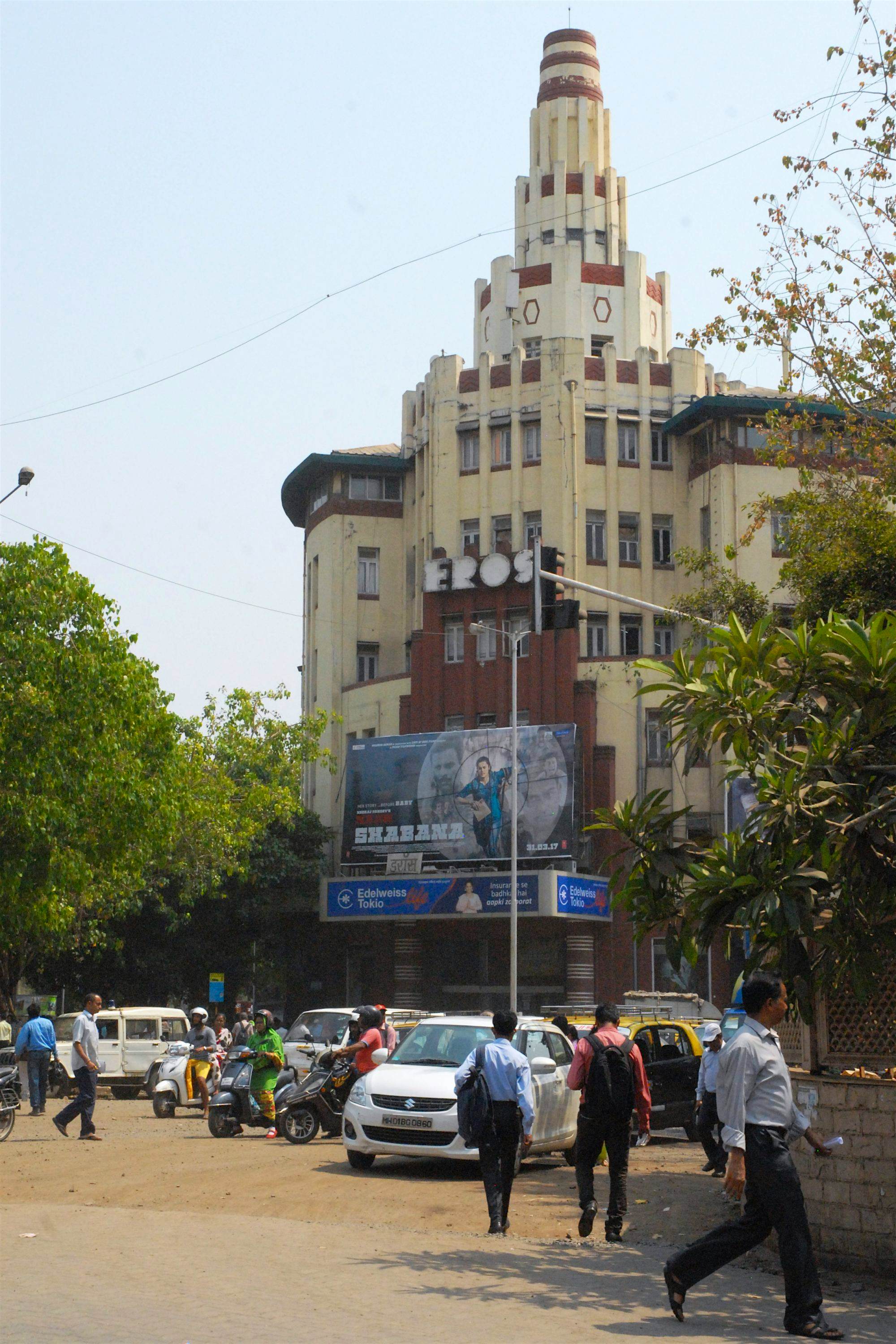 Travel News - EROS 1 The Eros building in Mumbai.
