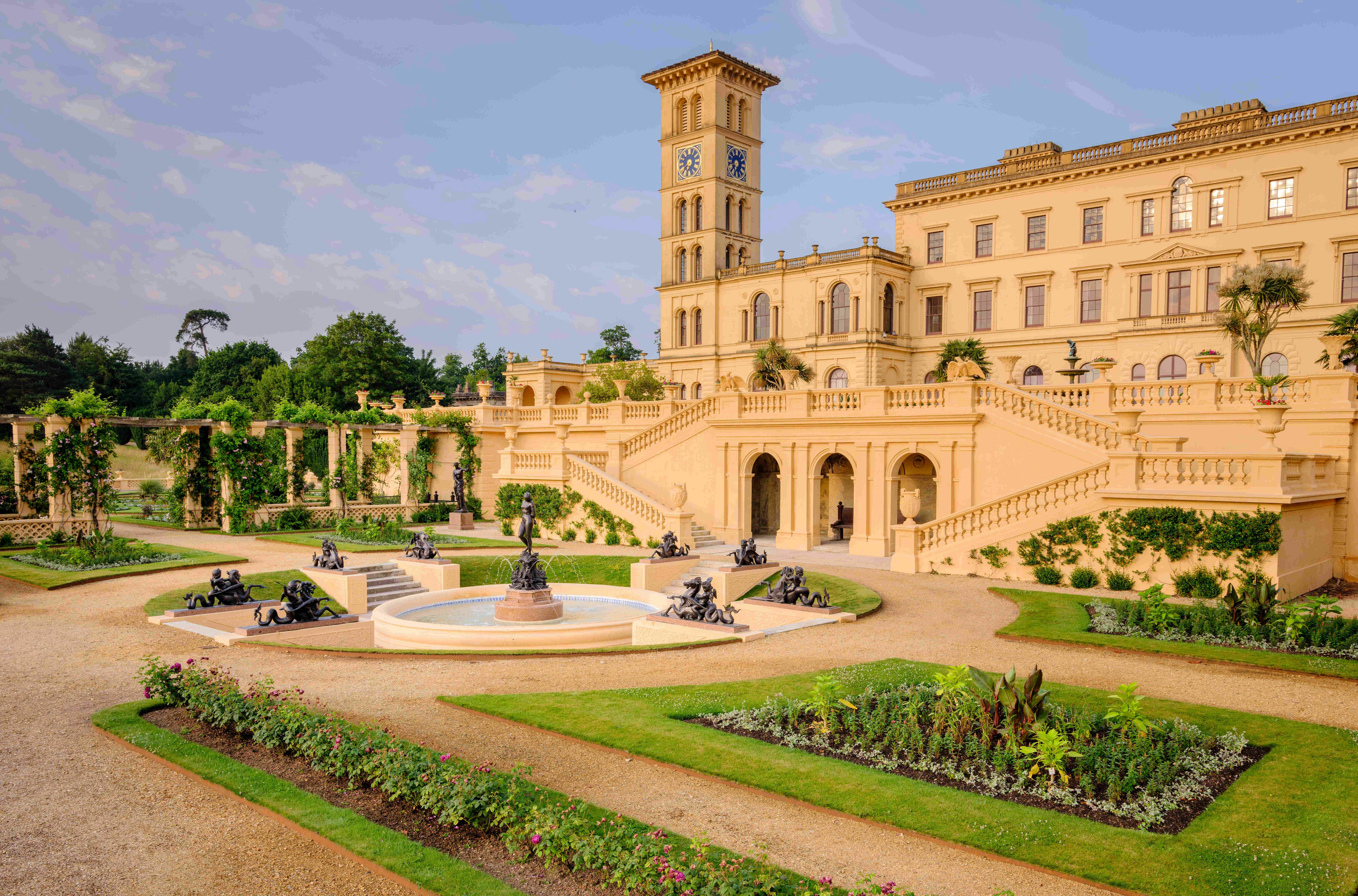 Queen Victoria S Private Garden Terrace On The Isle Of Wight Opens