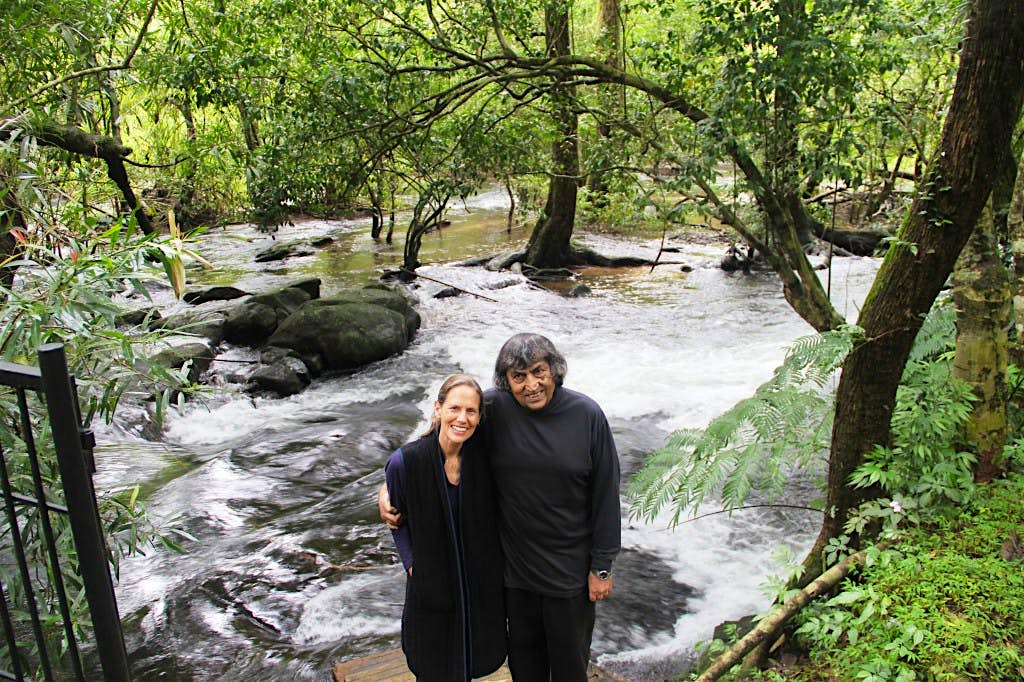 Travel News - SAI-Sanctuary Pamela Gale Malhotra and her husband Anil.