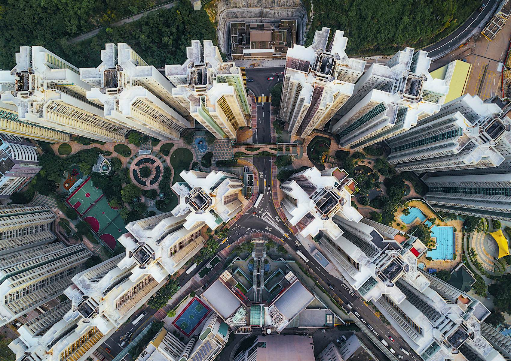Travel News - Walled City #07 by Andy Yeung Hong Kong Aerial photography Lonely Planet Hong Kong from above