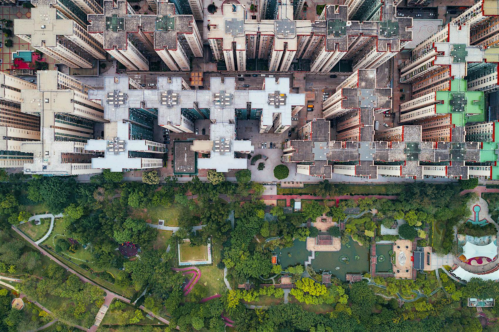 Travel News - Walled City #09 by Andy Yeung Hong Kong Aerial photography Lonely Planet Hong Kong's modern architecture captured from the sky