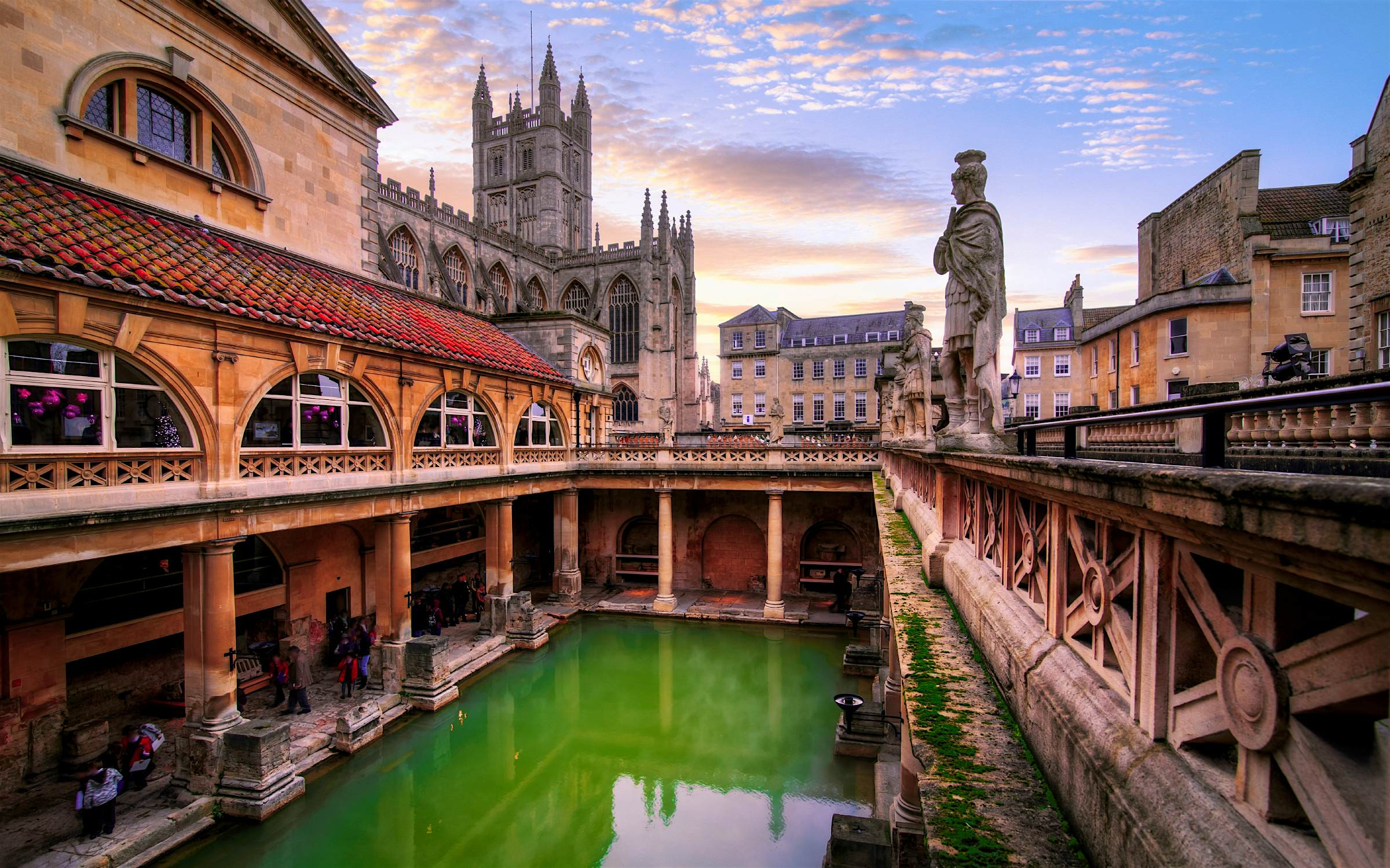 Travel News - bath england The Roman Baths, Bath, Somerset, England.