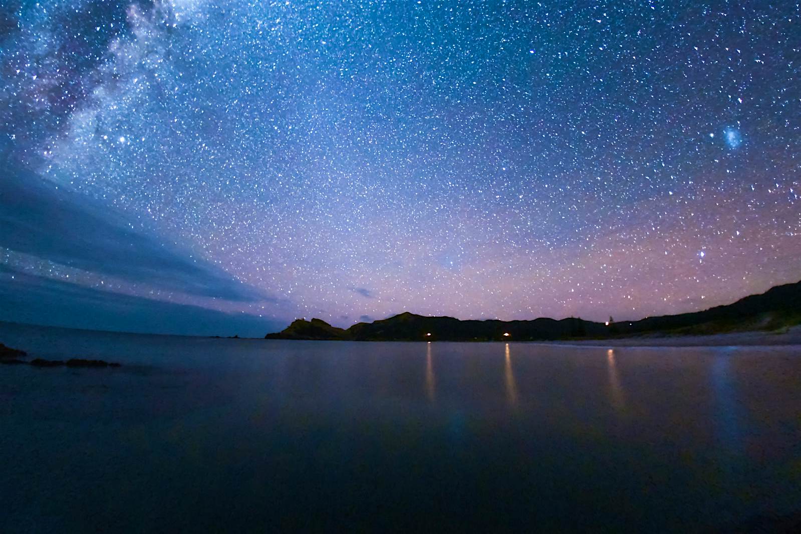 Travel News - DGBIT-Dark-Sky-Mark-Russell The night sky over Great Barrier Island.