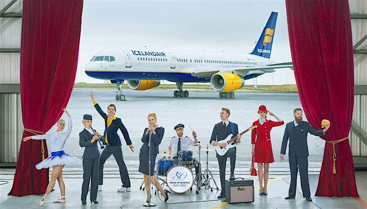 Travel News - icelandair plays Icelandair staff will put their entertainment skills on display.