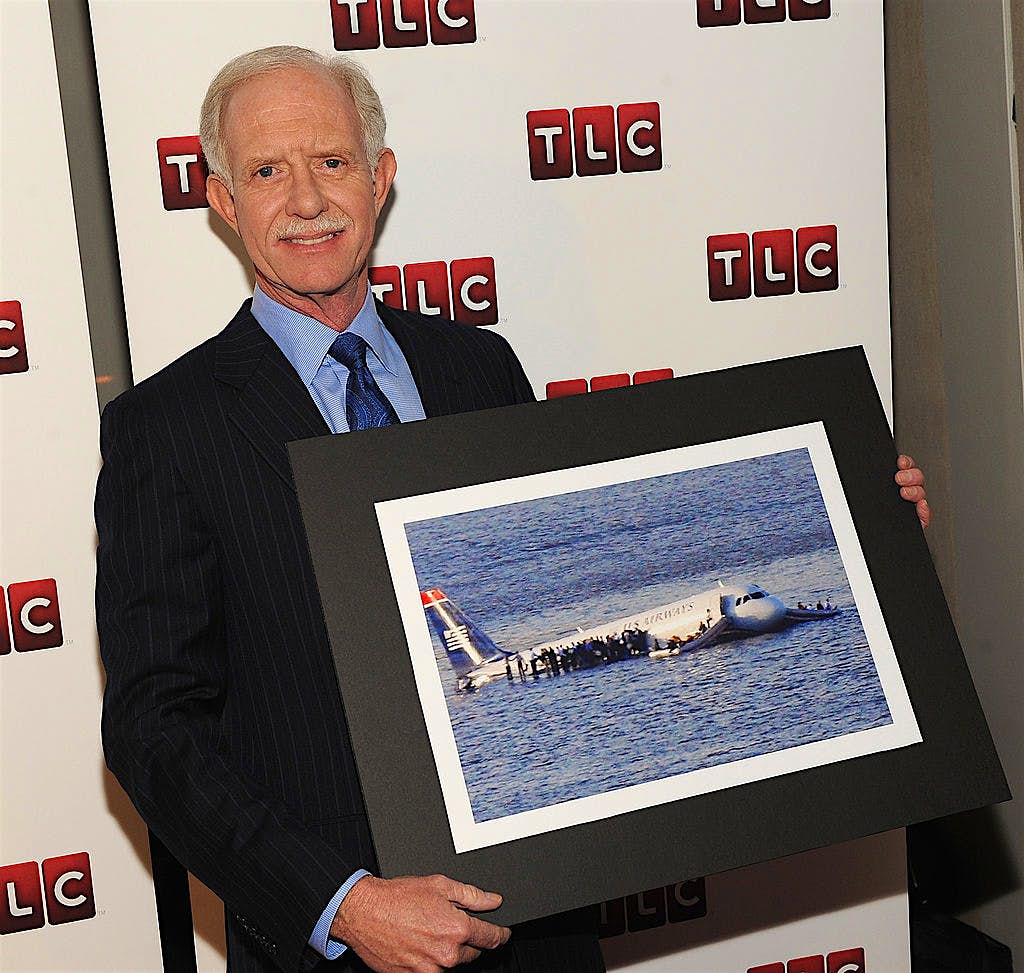 Travel News - "Brace For Impact" New York Premiere - Arrivals Chesley 'Sully' Sullenberger attends the premiere of 'Brace for Impact' at the Walter Reade Theater.