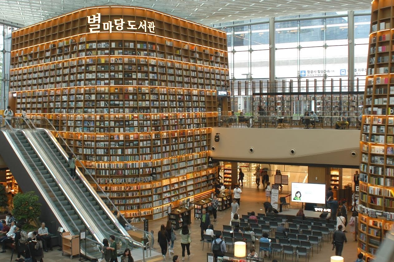 A new library has opening in Seoul. 