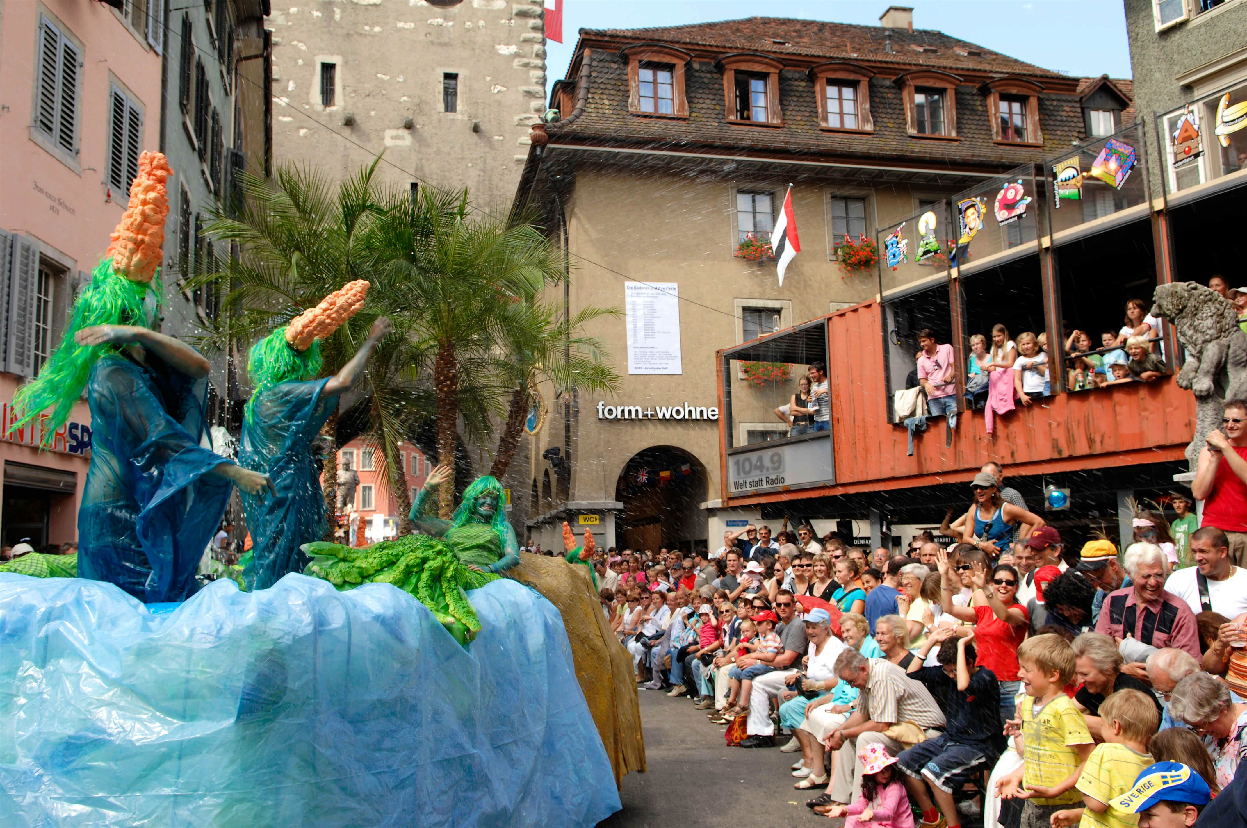 Travel News - Badenfahrt-2007_ASP5066 The festivities are all day and all night. Image by Badenfahrt