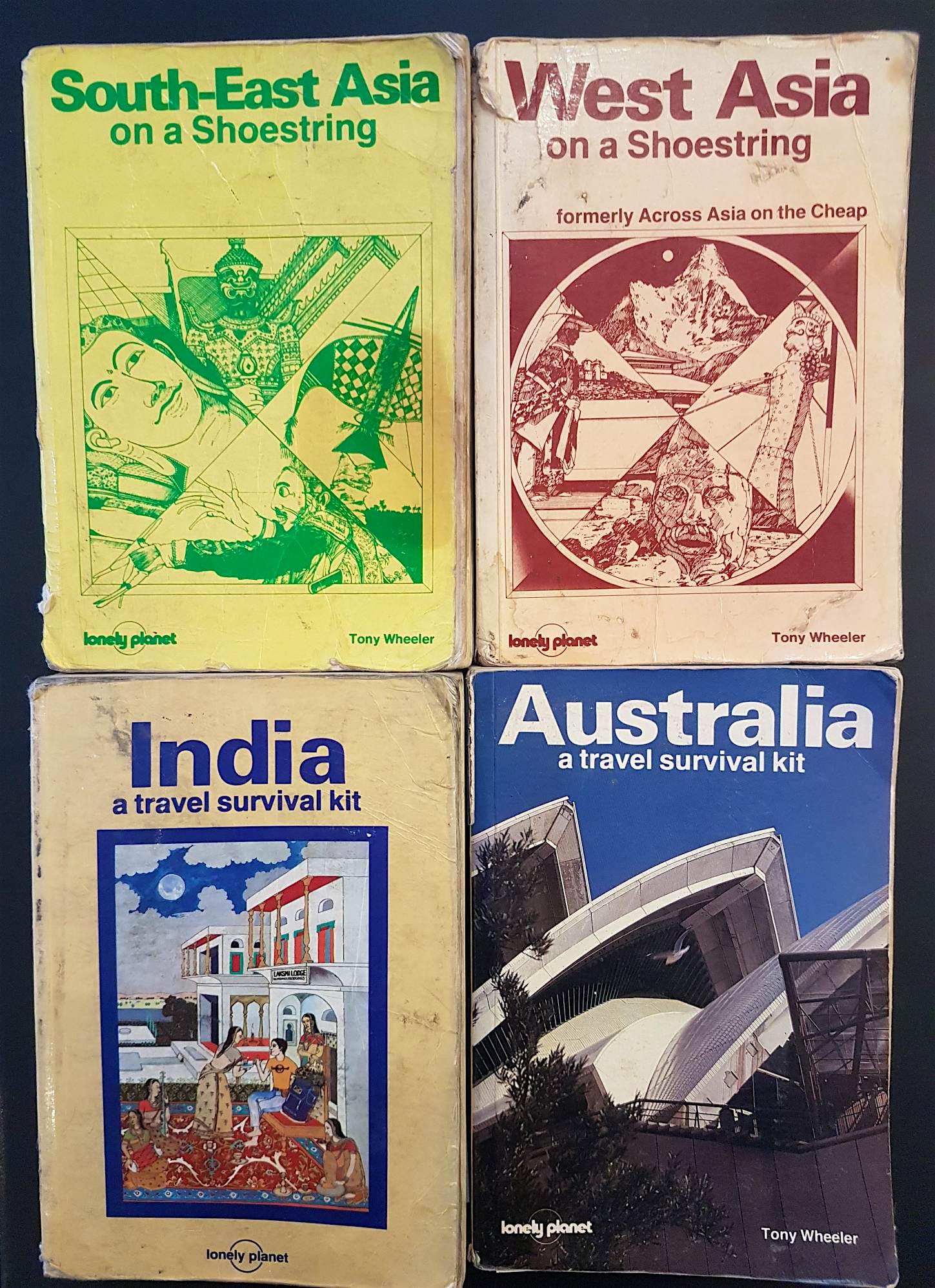 Travel News - EB Lonely Planet guides 1982 Elspeth's guides.