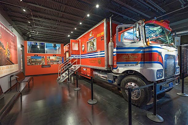 Travel News - EvelKnievelMuseum_BigRed_LR Image courtesy of Joanne Morrell media
