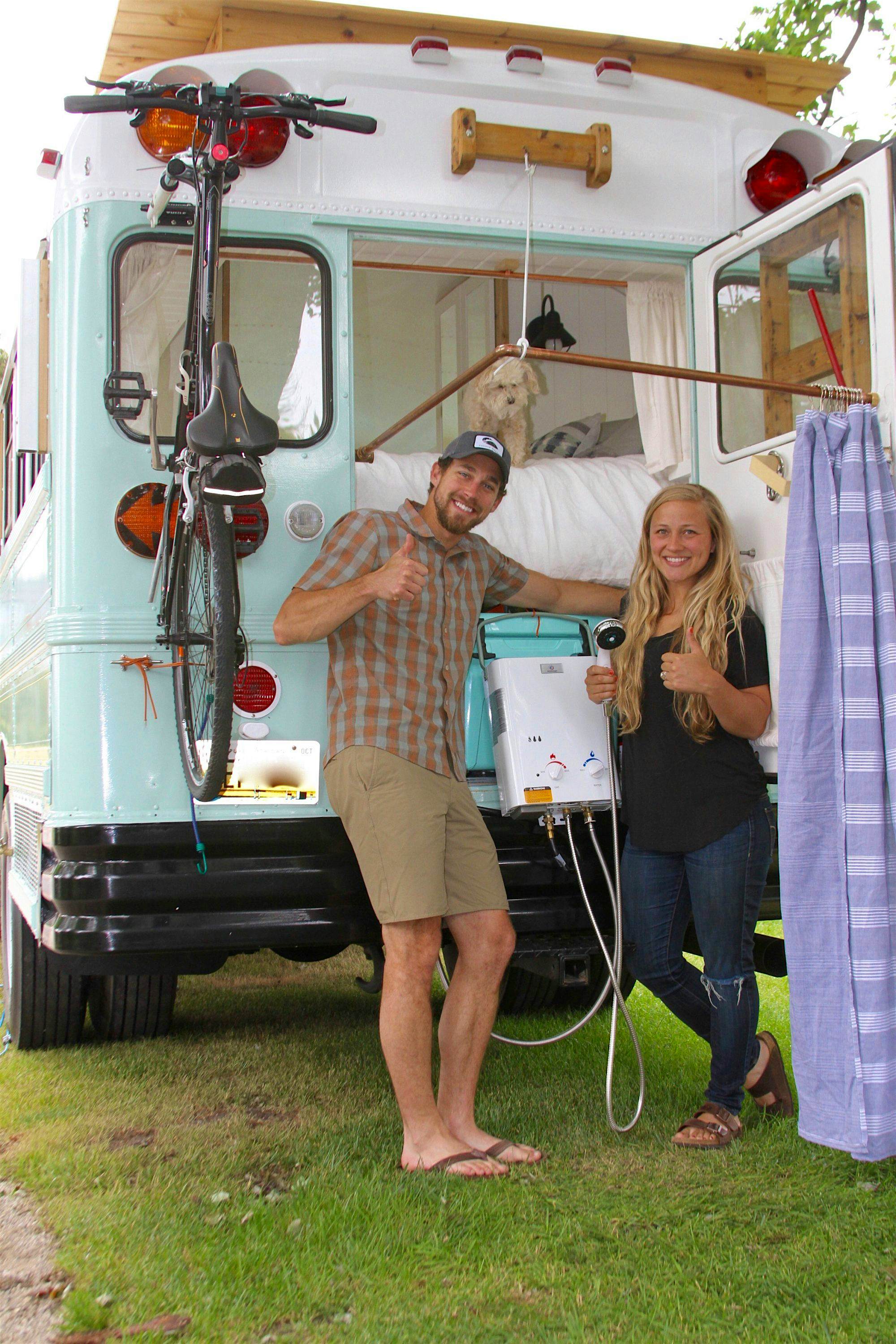 Travel News - Bus People Ben and Mande Tucker from Holland, Michigan.