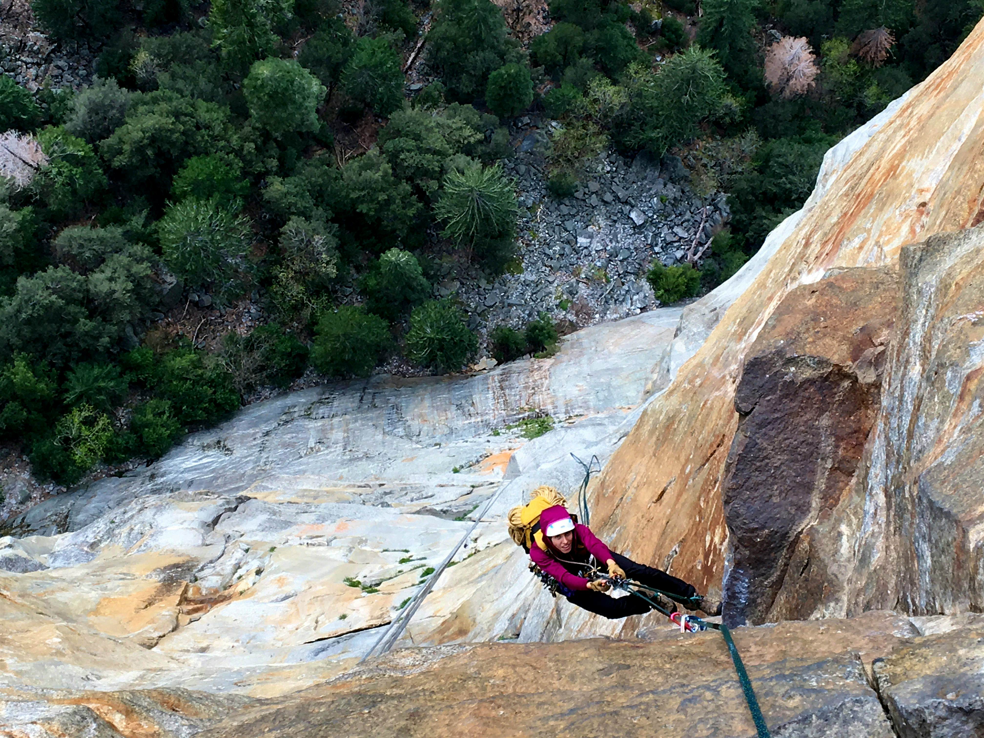 Travel News - Cliff Camping YouTuber Nate Murphy and girlfriend Tana climbed the Leaning Tower in Yosemite. Image: Nate Murphy/Media Drum World