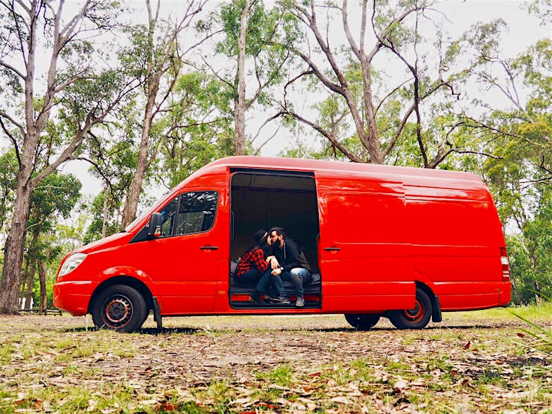 Travel News - DIY Van Life The ex-postal delivery van is set to become an apartment on wheels.