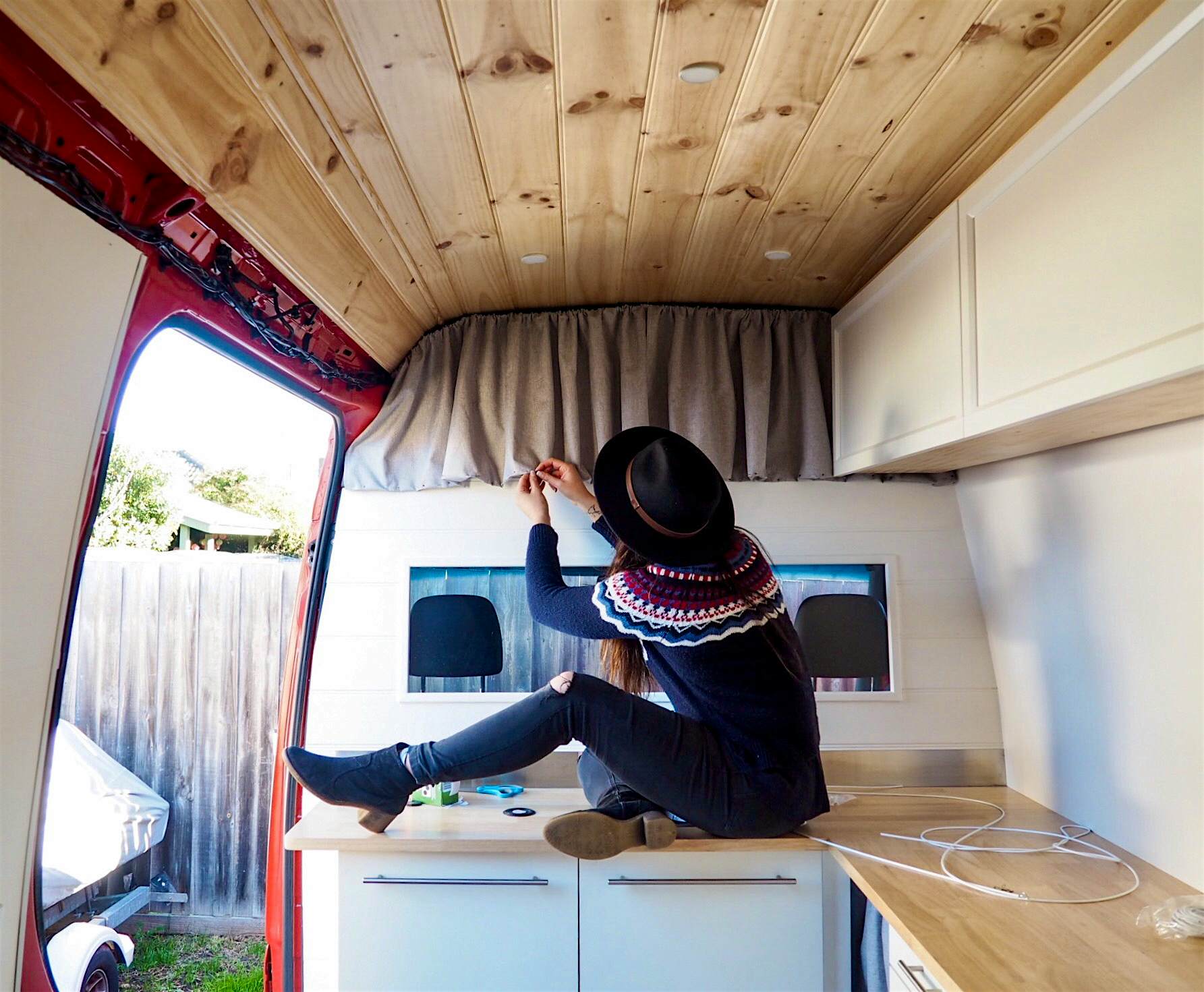 Travel News - DIY Van Life They’ve spent around £3.6K on the refurbishment and had no carpentry or building experience.