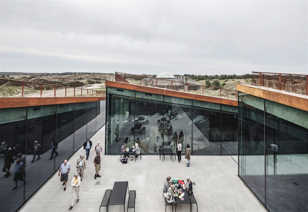 Travel News - TIRPITZ The new TIRPITZ is located in Denmark and expands a historic German WWII bunker into a cultural complex.
