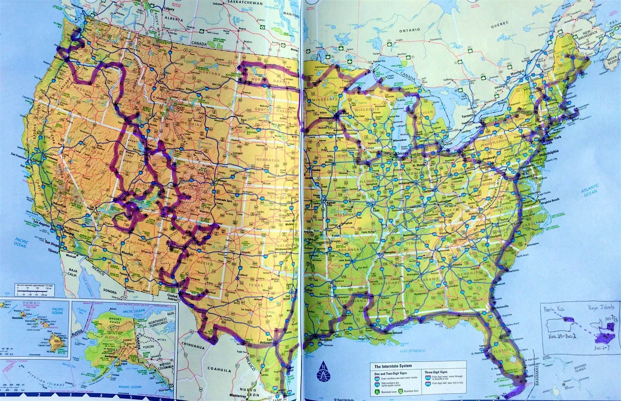 Travel News - ThroughPark187MountRainer The journey so far - 15 months in.