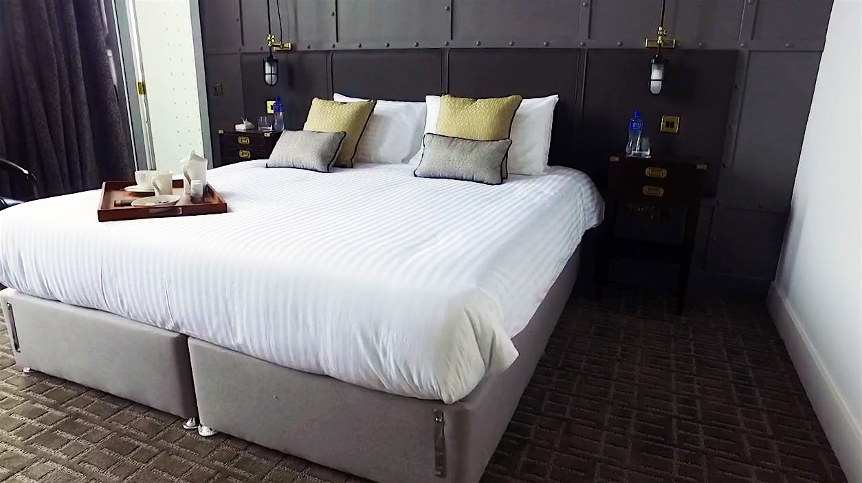 Travel News - Titanic Hotel Belfast Suite3 A suite at the new Titanic Hotel Belfast. Image: Titanic Foundation