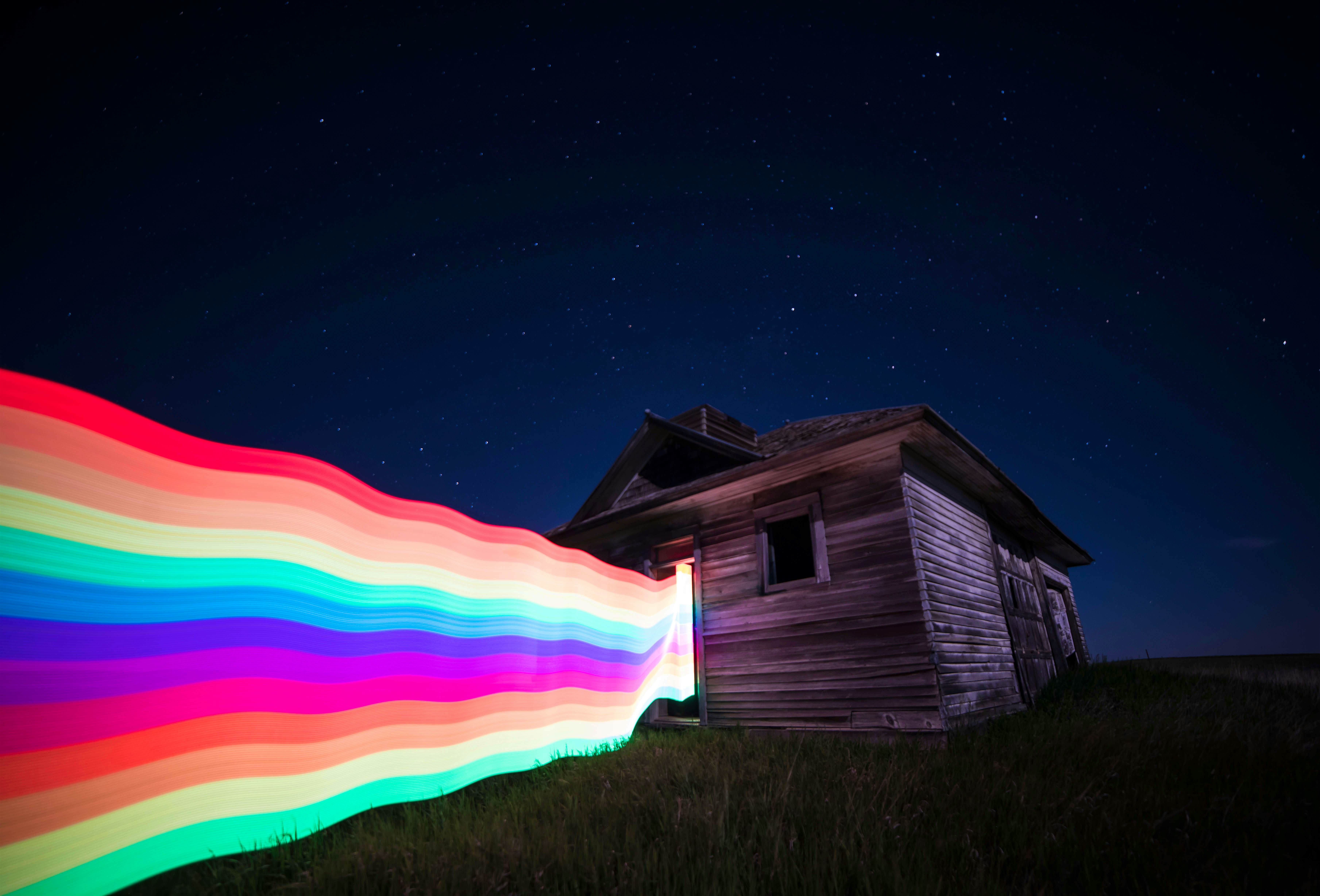 Travel News - Where Light Lives. Image by Daniel Kessel Abandoned Dakota cabin